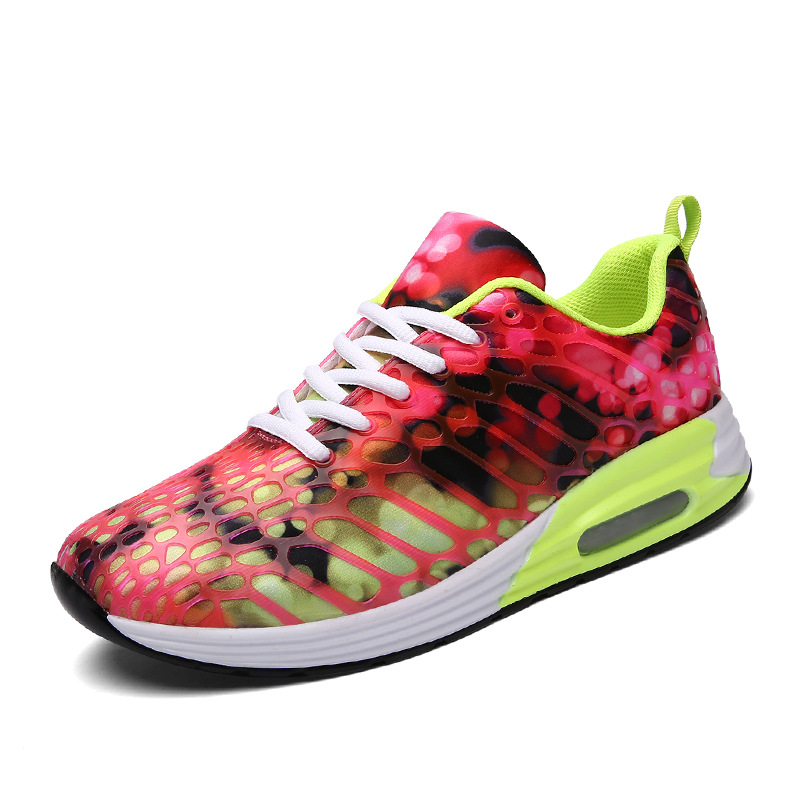 Women Men Running Shoes Breathable Lightweight Camouflage Non-Slip Casual Sports Shoes