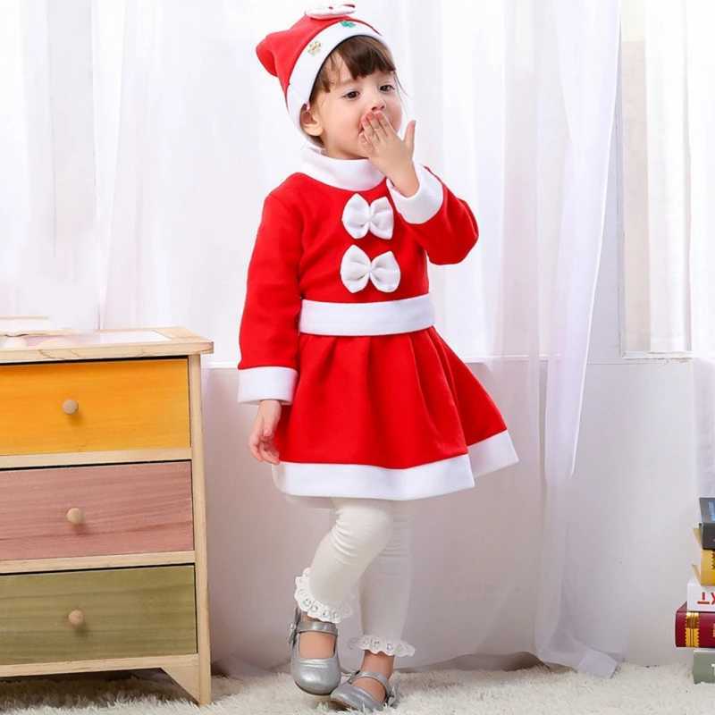 3/4 pieces of Christmas childrens clothes Brother sisters matching suit Classic red Santa Claus clothes Girls boys fashionable Christmas clothes 1-9Y 