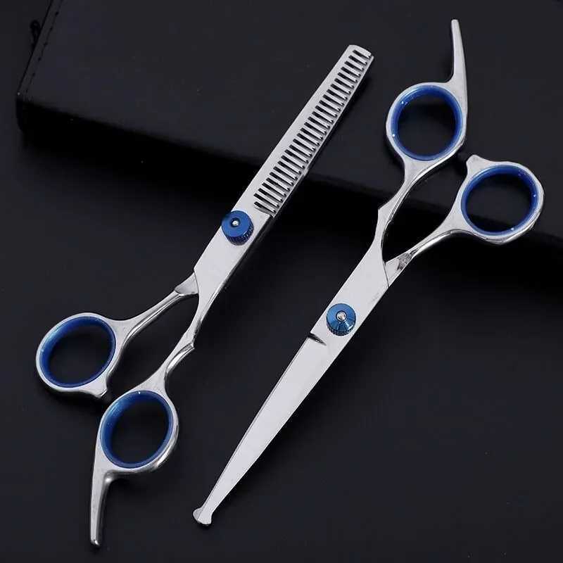 New Arrival Hairdressing Scissors 6 Inch Hair Professional Cutting Thinning Barber Shear Accessories Z241213