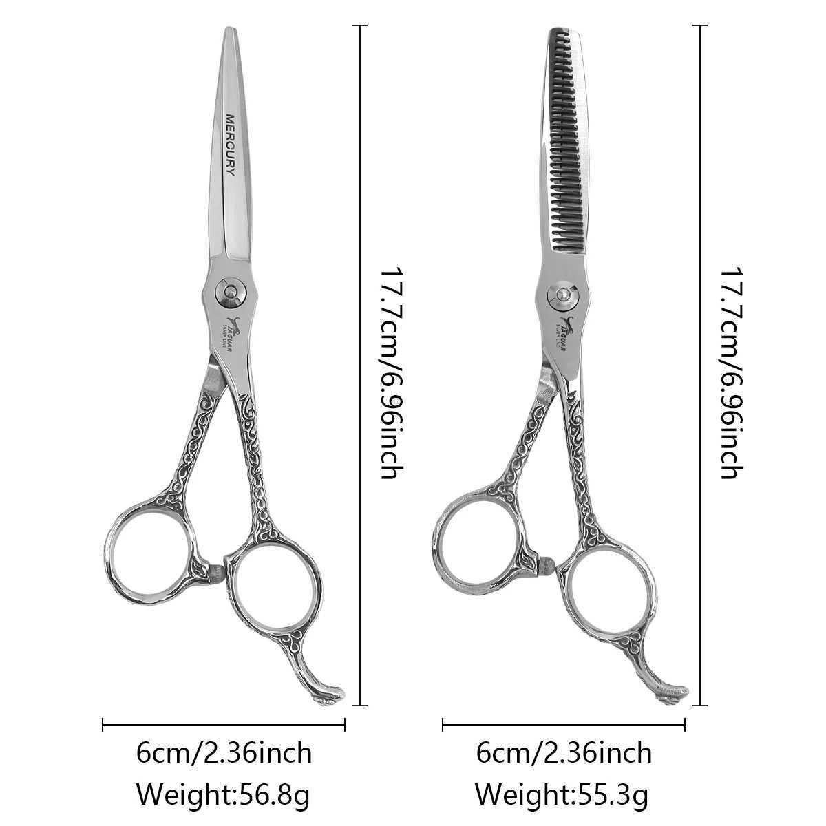 New Arrival Hair Salon 6-inch Hair Clipper Thin Hair Clipper Salon Tools Hair Clipper Z241213