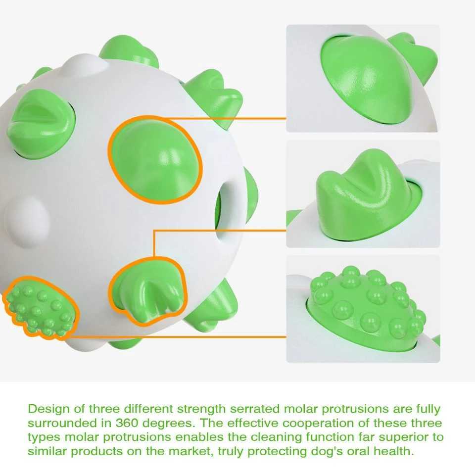 Dog slow feeder toy small dog chew toy plush tennis ball squeezing durable pet toy for tooth cleaning calculus removal agile training X241213