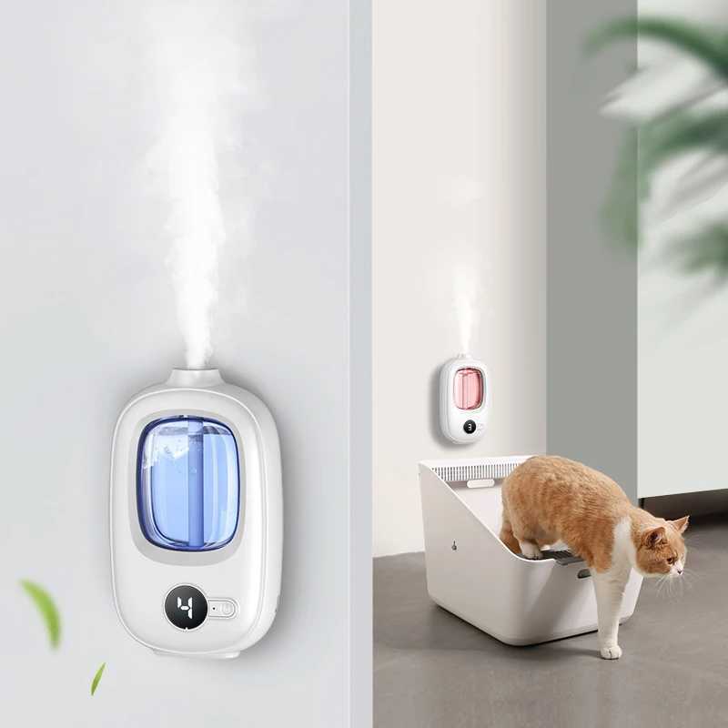 1Set Wall-mounted Diffuser Aroma Mane Smart With Display 6 Scent Car Air ener Home Bathroom DeodorizationXJ241213