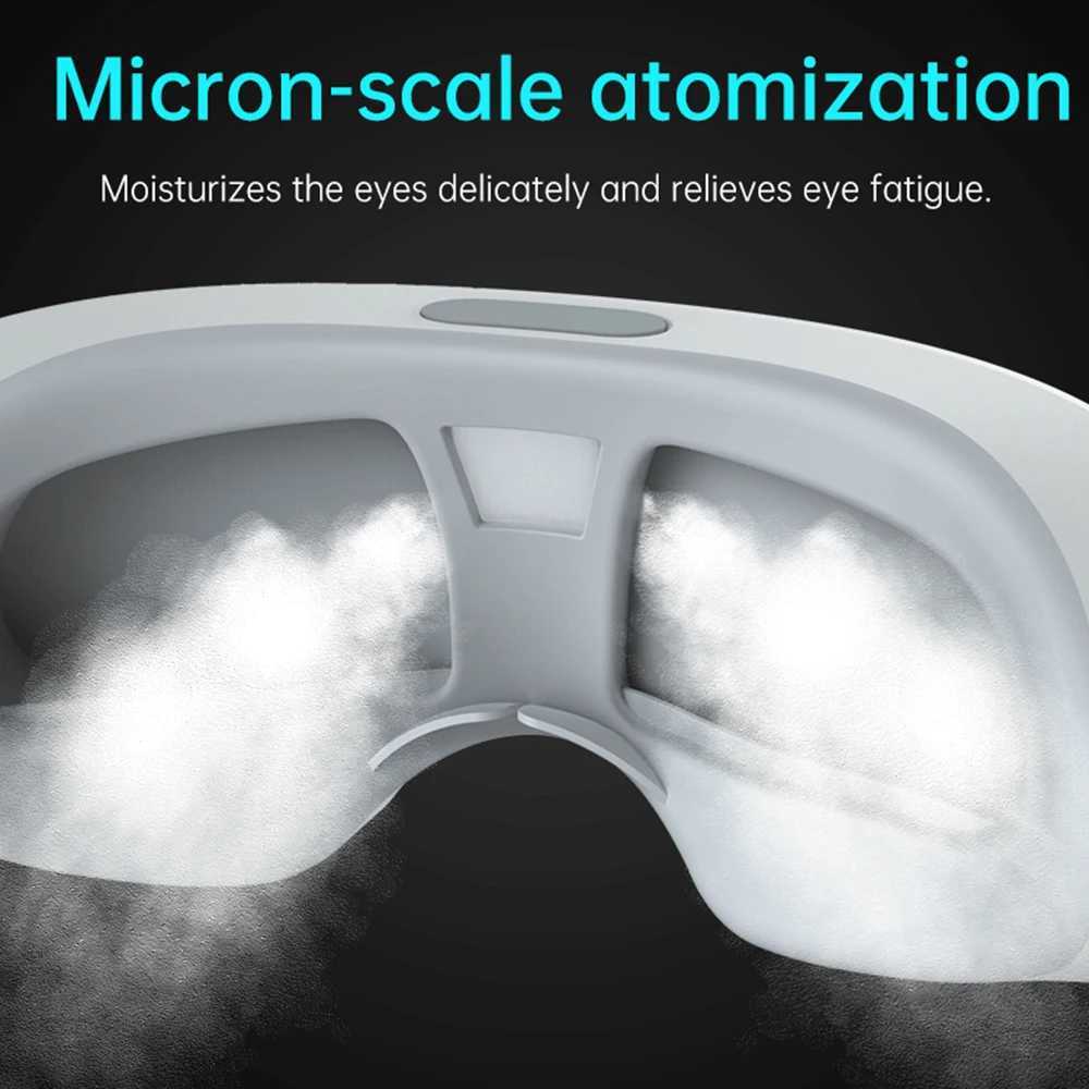 Electric Smart Eye Massager With Heated 2 Modes Nano Steam Eye Massager For Dry Eye Strain Eye Fatigue Relief Better Sleep W241213