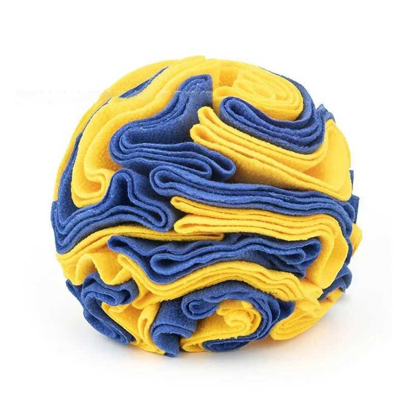 Pet dog sniffing ball puzzle feeder toy increases IQ pet toy dog nose sniffing slow feeding intelligent toy puppy training game X241213