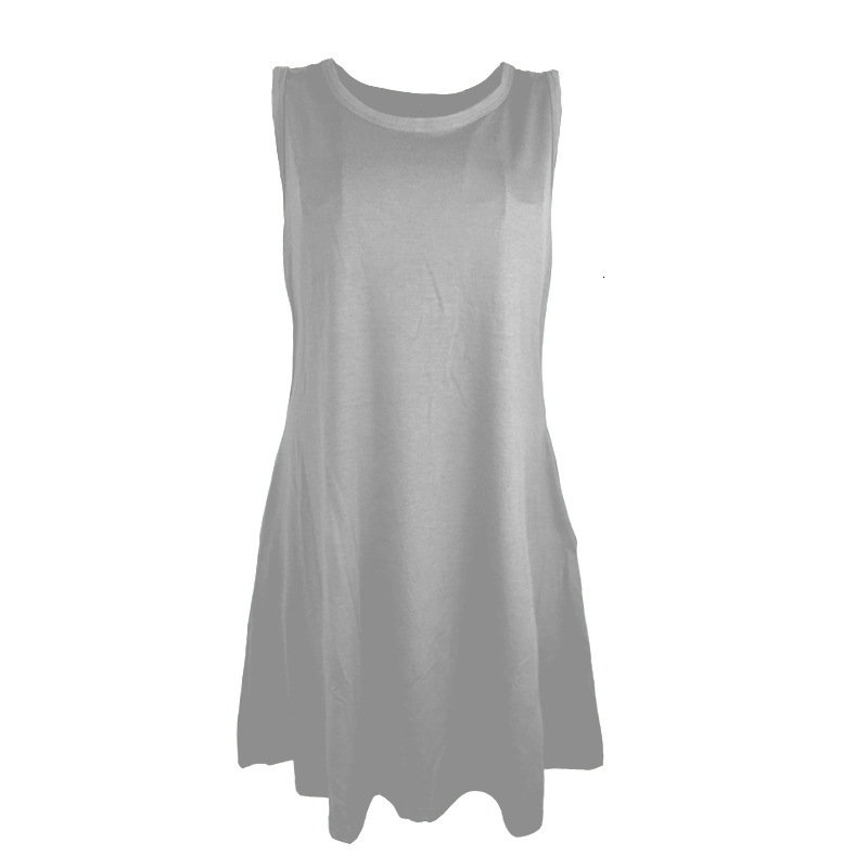 Designer women's sleeveless vest casual outdoor simple high-quality dress Dress Tshirt