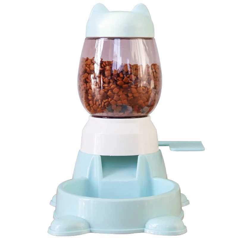 Cat Feeders Pet Automatic Feeder Dog Cat Bowl For Small And Medium Pets Water Feeder Feeding Large Capacity Dispenser z241213