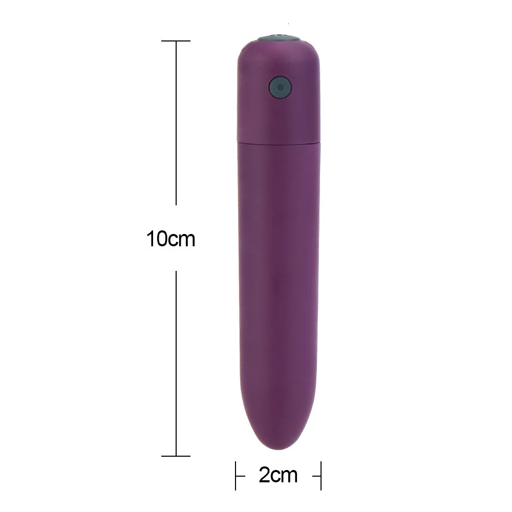 Strong Vibration Sex Toys for Women Dildo Vibrator 10 Speeds Powerful Mini Bullet Clitoris Stimulator Gspot Massager 241213