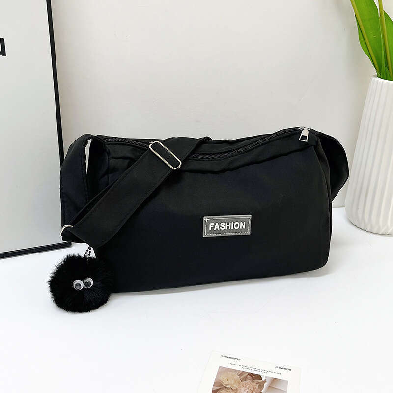 New Crossbody Student Class Women's Instagram Japanese Style, Large Capacity, Solid Color, Mother And Child Bag, Shoulder Bag