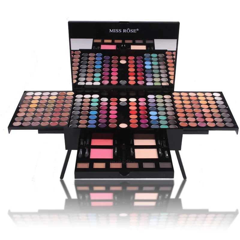 Miss Rose Professional 80 Color eye shadow powder blusher Cosmetics foundation make-up Facial Makeup Set eye shadow Palette Makeup W241213