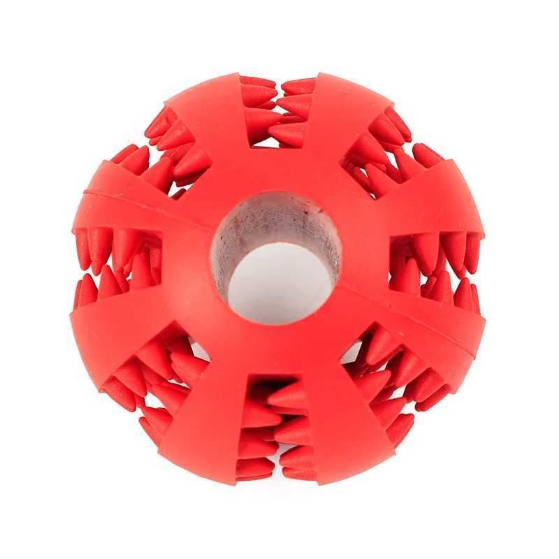 Soft Pet Dog Toys Funny Interactive Elasticity Ball Dog Chew Toy For Dog Tooth Clean Ball Food Extra-tough Rubber Ball Dog X241213