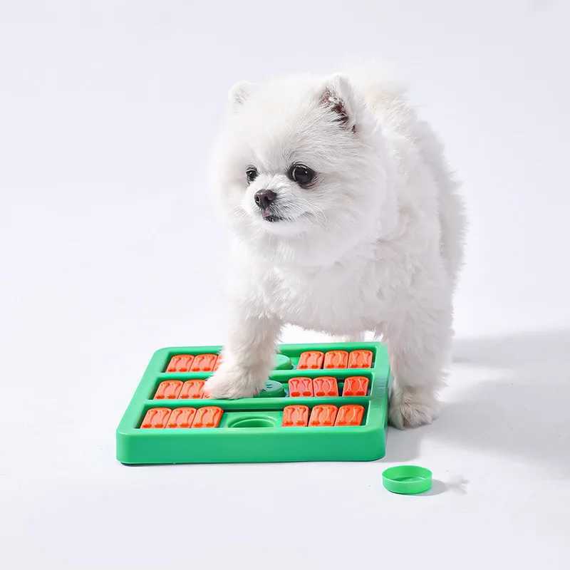 Factory sells dog slow food interactive training puzzle toys hidden food game boards dog smart toys to relieve boredom X241213