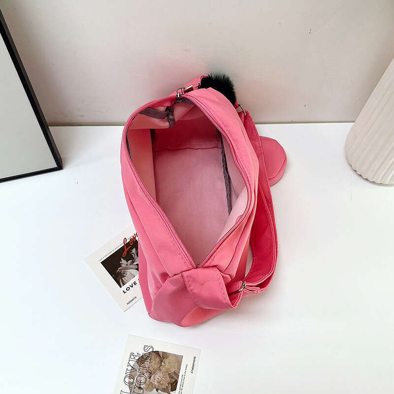 New Crossbody Student Class Women's Instagram Japanese Style, Large Capacity, Solid Color, Mother And Child Bag, Shoulder Bag
