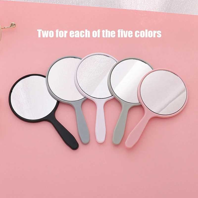 10 Pieces Handheld Mirror Small Mirror Small Portable Round Mirror Travel Makeup Mirror For Travel Camping Daily UseXJ241213