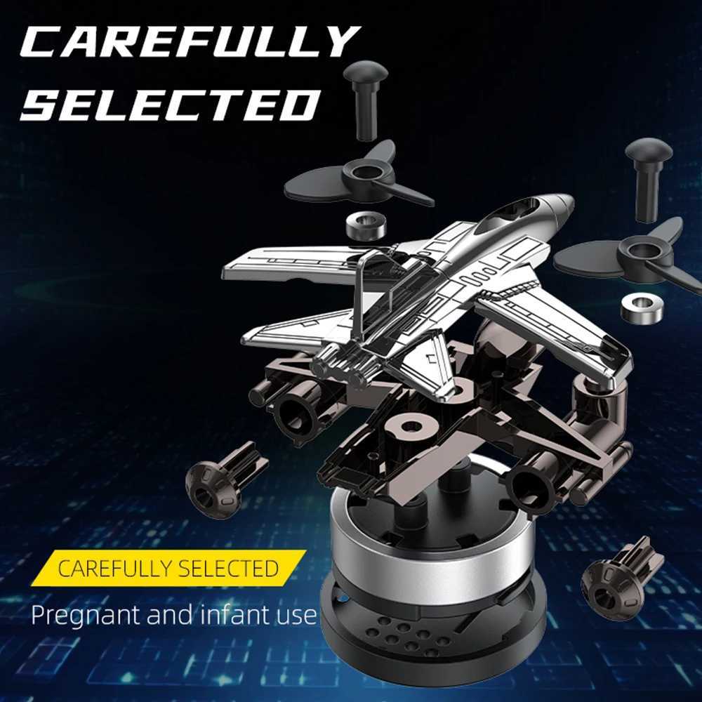 Car Air ener Automatic Rotation Car Air Outlet Fragrance Camouflage Heliter Essential Oil Diffuser OrnamentsXJ241213