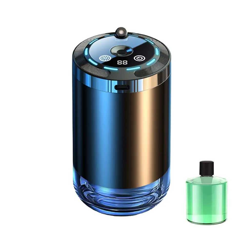 Car Aroma Diffuser With LED Starry Ambient Light 50ml Cologne Perfume Car Air ener Flavoring For Cars Fragrance DiffusersXJ241213