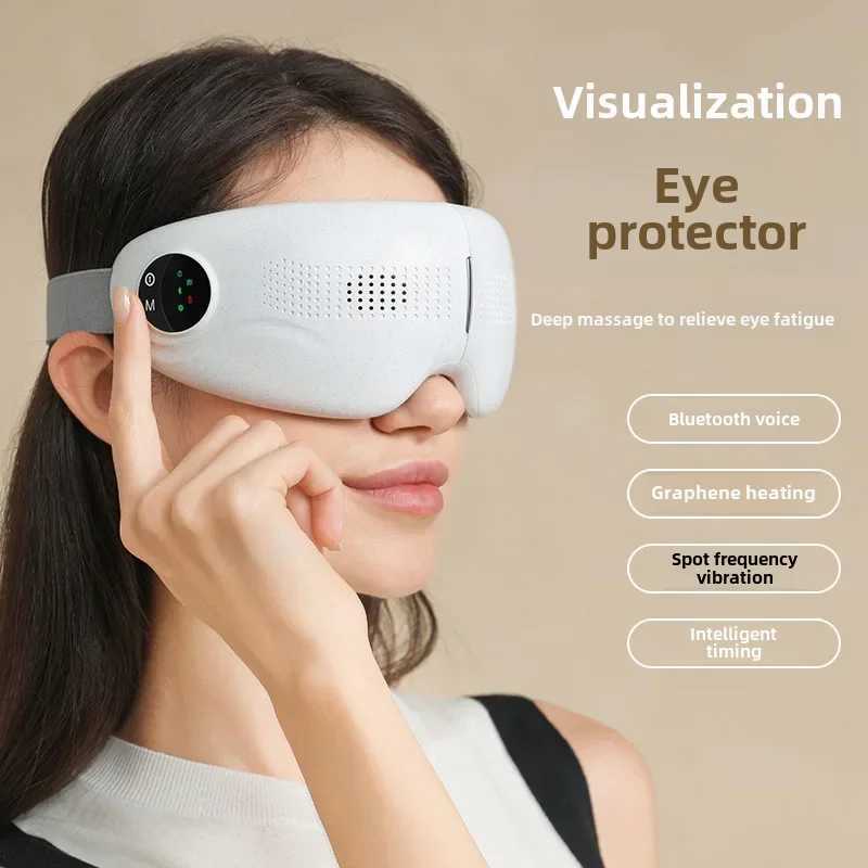 Intelligent eye massager vibration thermal compression eye protection device relieves eye dryness and fatigue eye care relaxation massage W241213