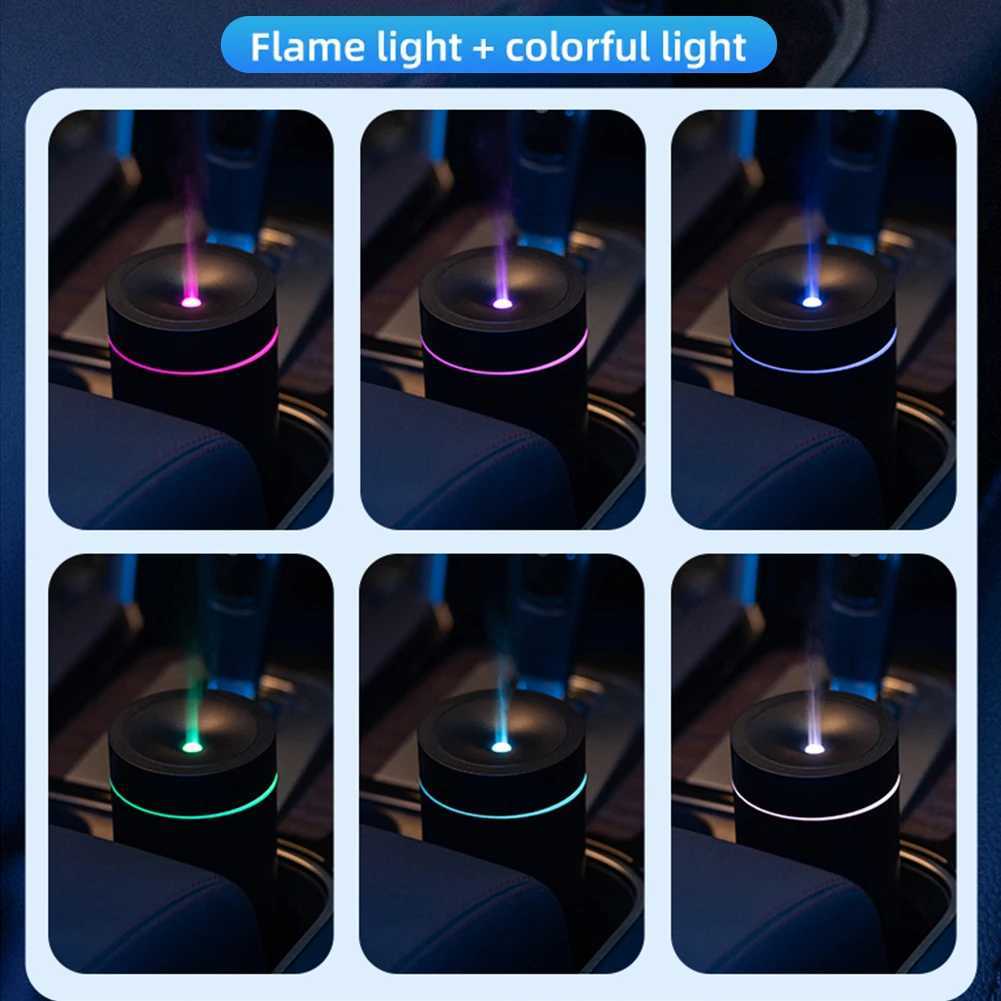 100ml Car Essential Oils Diffuser Rechargeable Car Humidifier Aroma Diffuser Car Mini Portable Diffuser for Home BedroomXJ241213