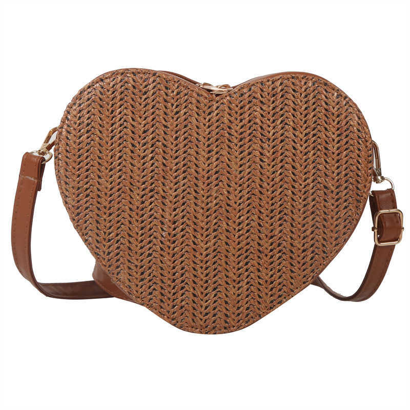Fashion Simple and Beautiful Love Bag Summer New Fashion and Popular Shoulder Bag Casual Commuter Crossbody Womens Bag