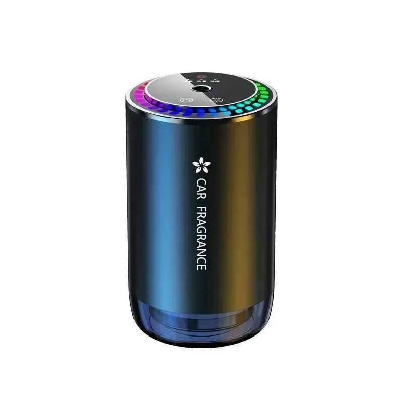Smart Car Aroma Mane Portable USB Rechargeable Cup Holder Diffuser Air ener Car Fragrancer Ambient Light OrnamentXJ241213