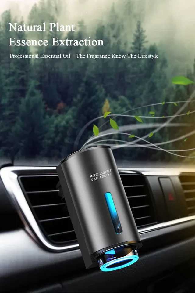 Smart car air aroma diffuser scented car air ener with three adjustable humidifier car essential oil diffuserXJ241213