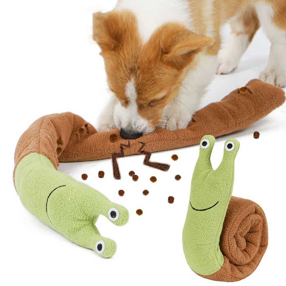 1PC dog toy IQ treatment sniffing training plush squeeze dog toy filling animal interactive food puzzle game feeder X241213