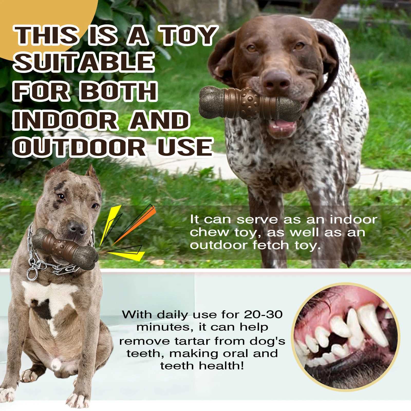 Dog food toys indelible dog bones cheap dog food toys durable material toys for medium and large dogs X241213