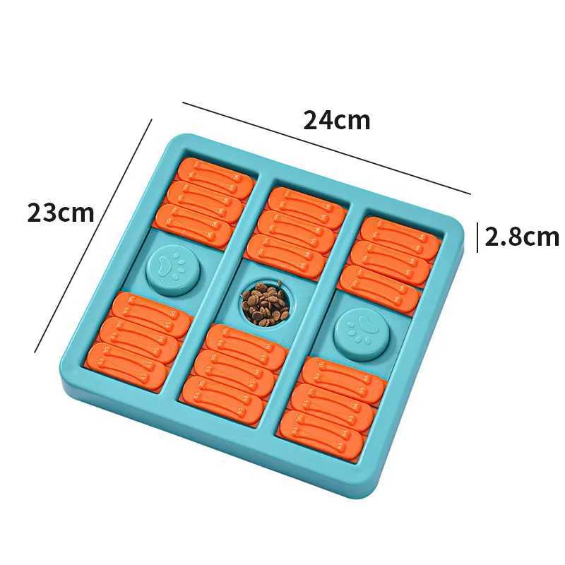 Factory sells dog slow food interactive training puzzle toys hidden food game boards dog smart toys to relieve boredom X241213