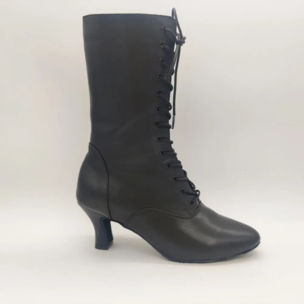 Womens OEM Latin dance shoes 7cm Cuban ballroom salsa Latin salsa club party ballroom dance shoes 241213