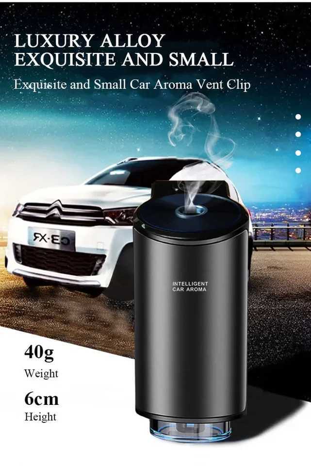 Smart car air aroma diffuser scented car air ener with three adjustable humidifier car essential oil diffuserXJ241213