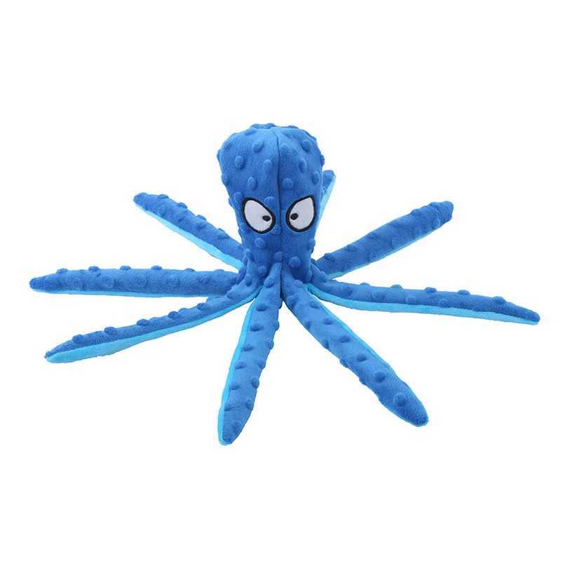 Pet Plush Toy Cat Dog Voice Octopus Shell Puzzle Toy Bite Resistant Interactive Pet Dog Teeth Cleaning Chew Toy Pet Supplies X241213