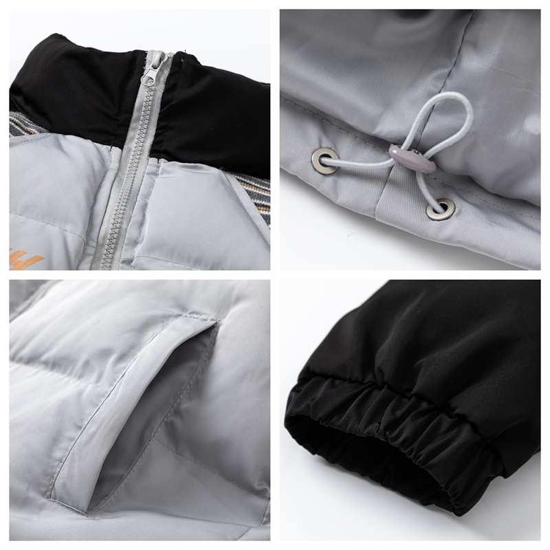 Women's Winter Padded Down Jacket 2024 Patchwork Fashion Woman Winter Padding Coats Clothes for Women Korean Style Women's Clothing