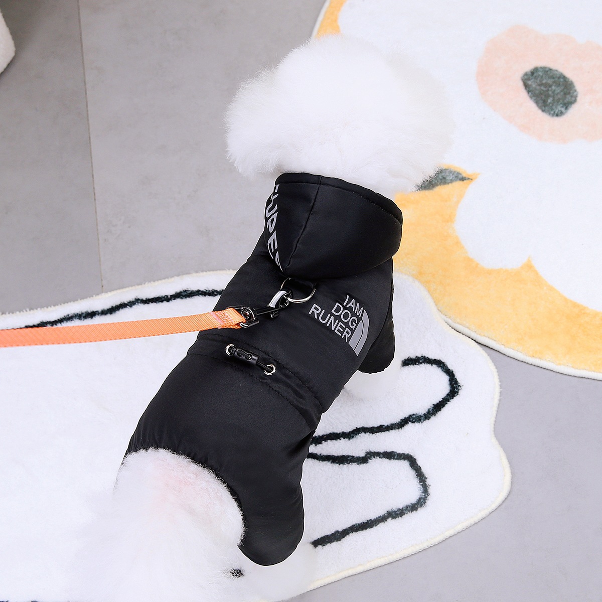 Autumn and Winter Dog Reflective Jacket with Full Leg Coverage