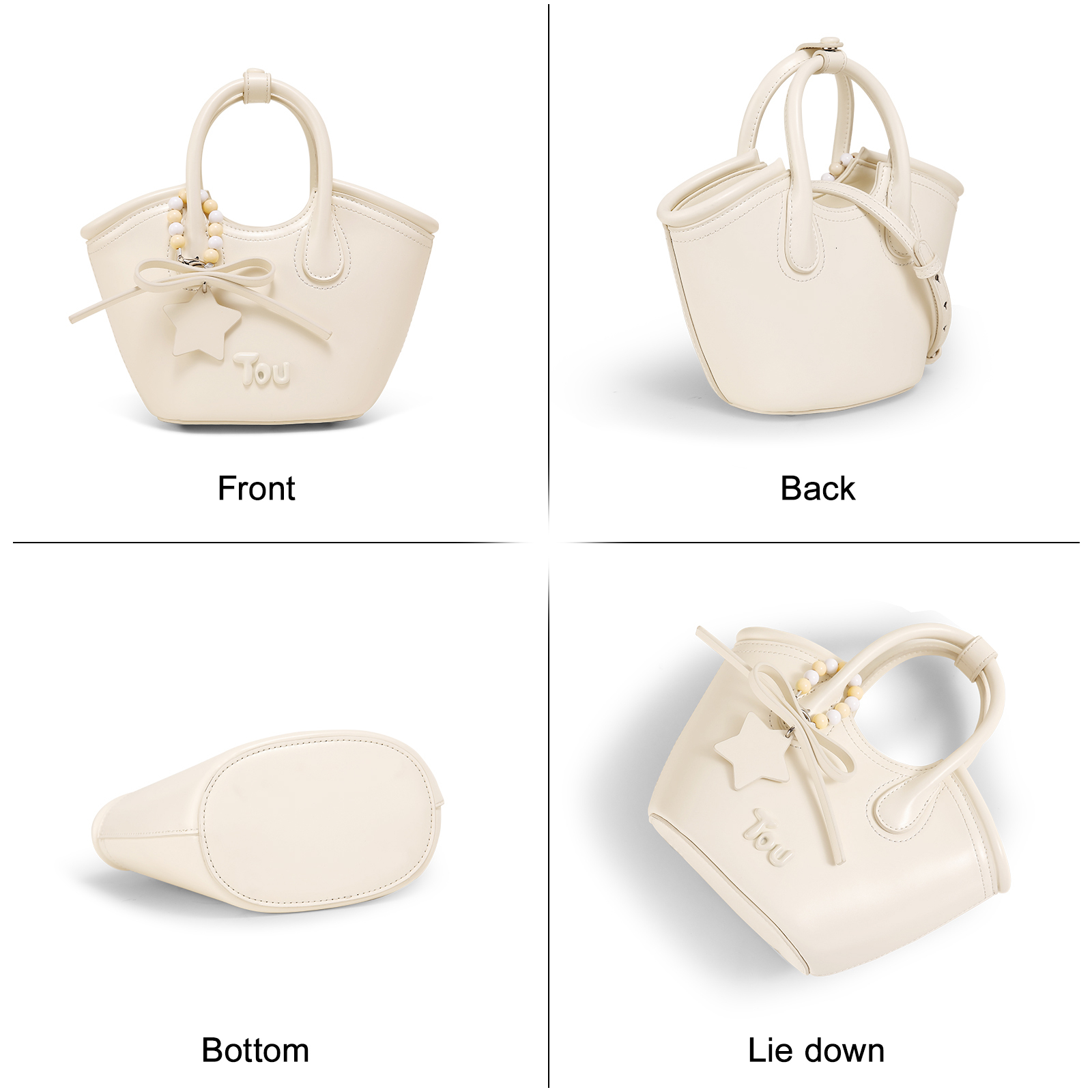 TOUTOU Original Love Decoration Vegetable Basket Cute Summer New Tote Texture Mother Bag