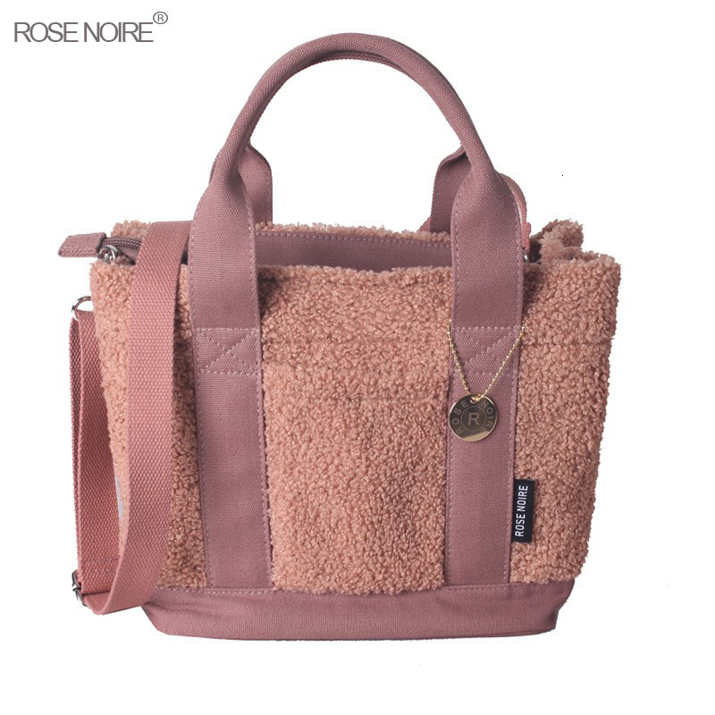 Teddy Velvet For Women, Japan Lotte High-End Plush Bento Handbag, Single Shoulder Diagonal Cross Women's Bag, Handbag