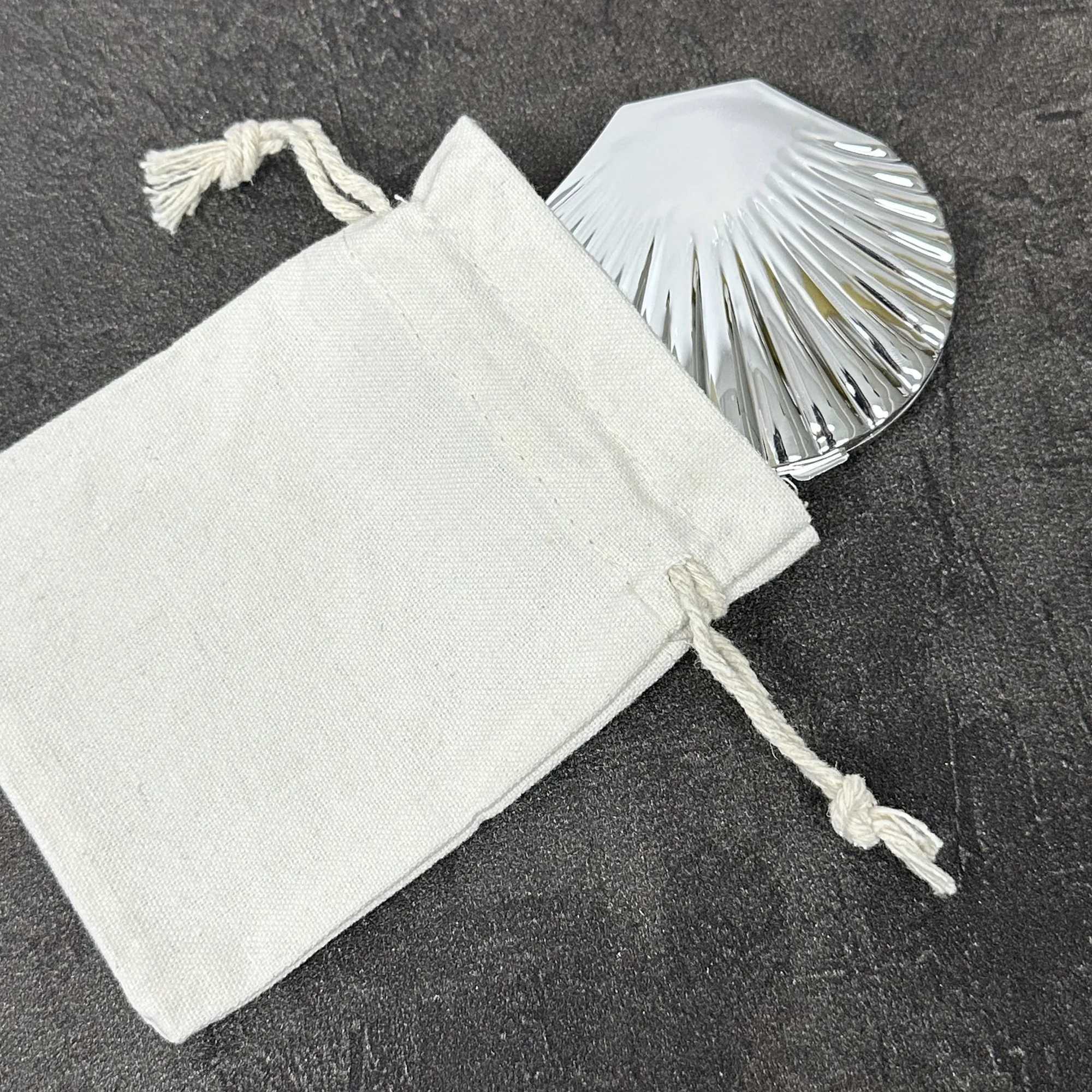 Shell Shape Folding Makeup Mirror Cute Double Sided Shell Pocket MirrorXJ241213