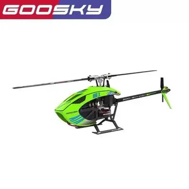 Electric/RC Aircraft Goosky S1 BNF/RTF 6CH 3D Stunt Double Brushless Motor Direct Drive Motor Flybarless Direct-drive RC Helicopter Toys Gifts Y241213