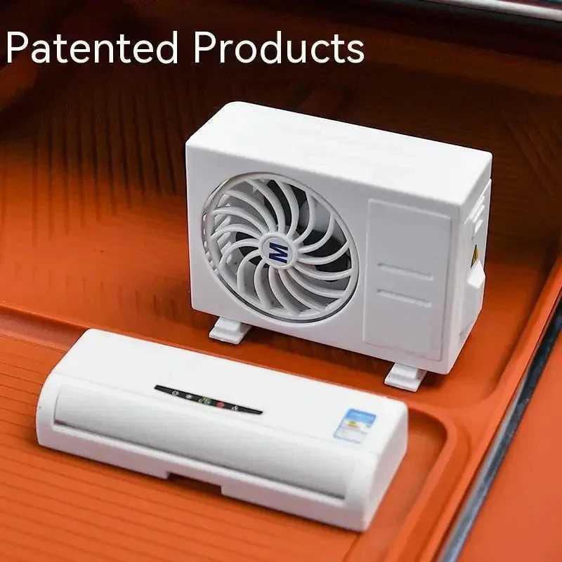 Solar Energy Air Purifier for Automobile Air Conditioning Model Decoration of Automobile Vents Perfume Diffuser DeodorizationXJ241213