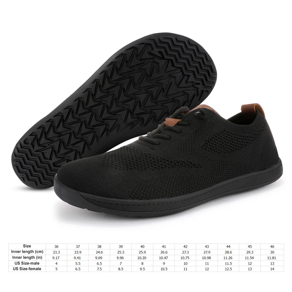 Wide toe shoes minimalist barefoot shoes unisex mesh breathable casual mens shoes comfortable outdoor walking sports shoes 241213