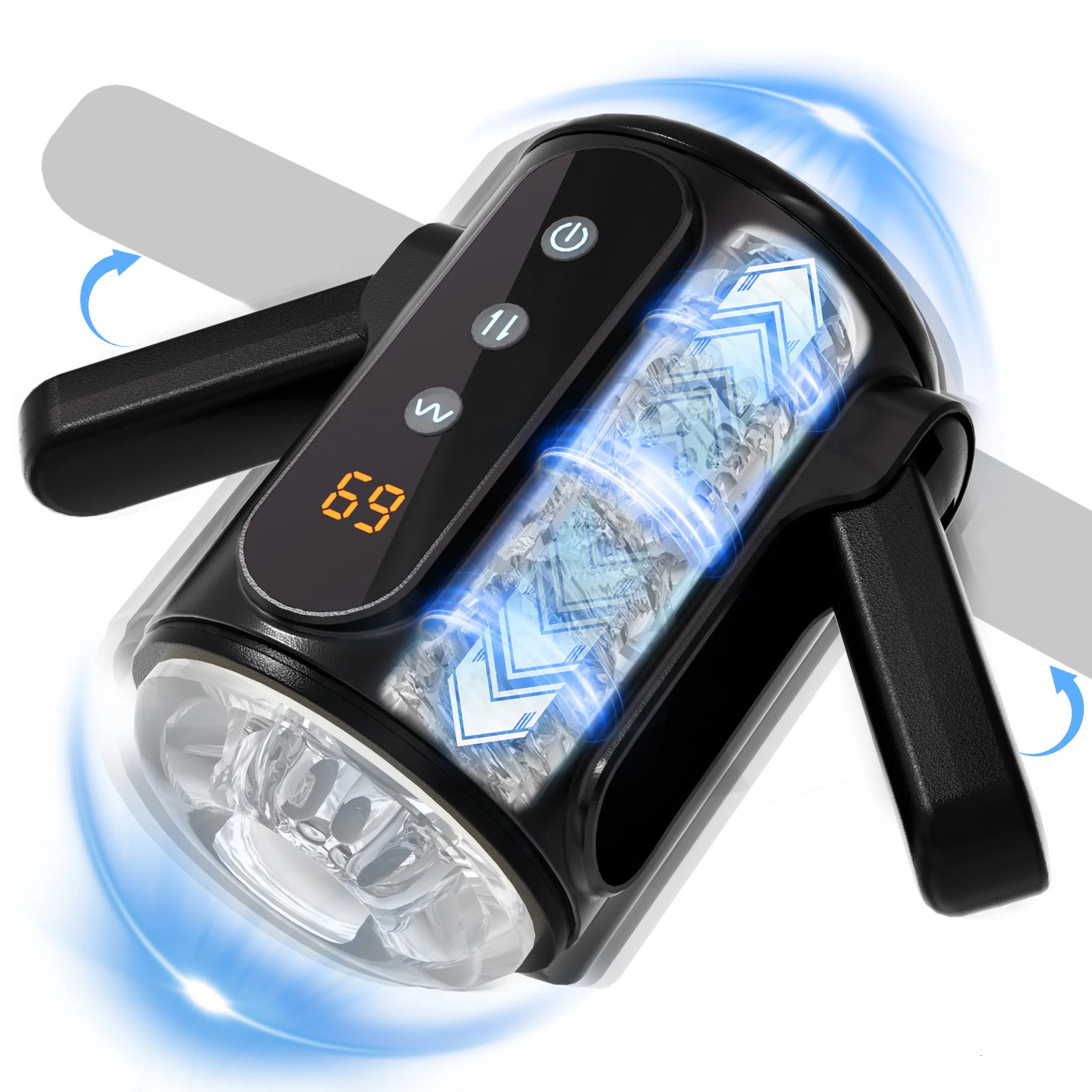 Automatic Male Masturbator Cup with 9 Thrusting Vibration Real Oral Vagina Vacuum Suction Vibrator Sex Toys for Men Shop 241213
