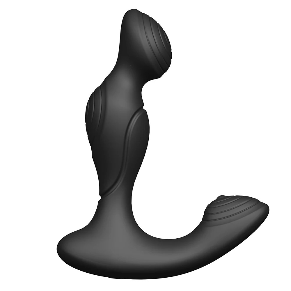 Wireless Control Anal Plug Vibrator Male Prostate Massager Ring Delay Ejaculation Butt Sex Toy For Men Masturbator 241213