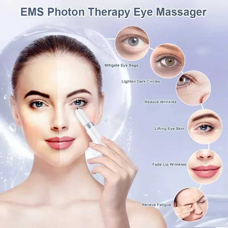 Electric eye massager with a constant temperature of 45 heated vibration massage lamp dark circles and eye bags and relaxing skin care tools W241213
