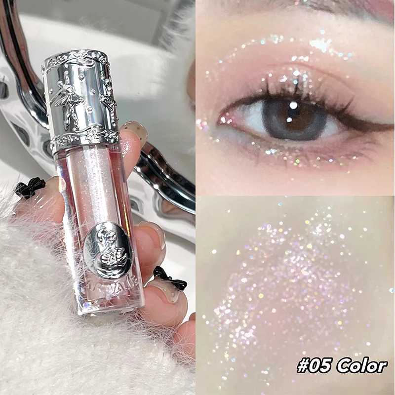 Ballet glitter liquid eye shadow highlight pearlescent shimmer monochrome pearlescent sequins filiform sequins W241213