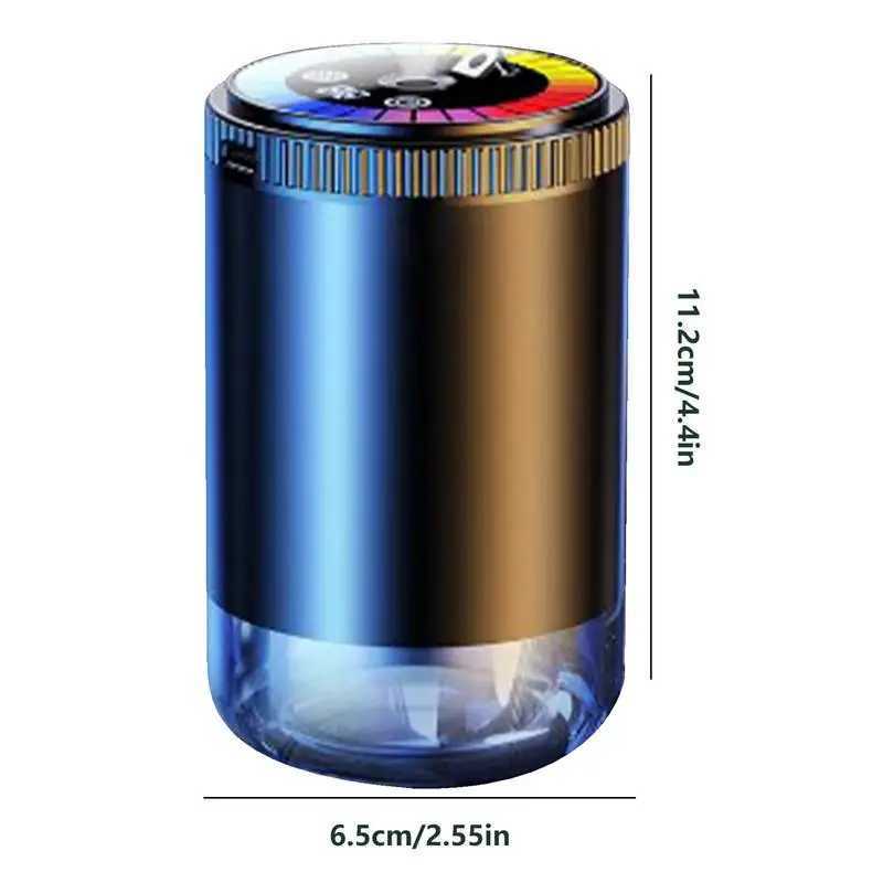 Car Air Purifier Intelligent Perfume Oil Diffuser Romantic Atmosphere LED Light Car Air eners Auto Interior AccessoriesXJ241213