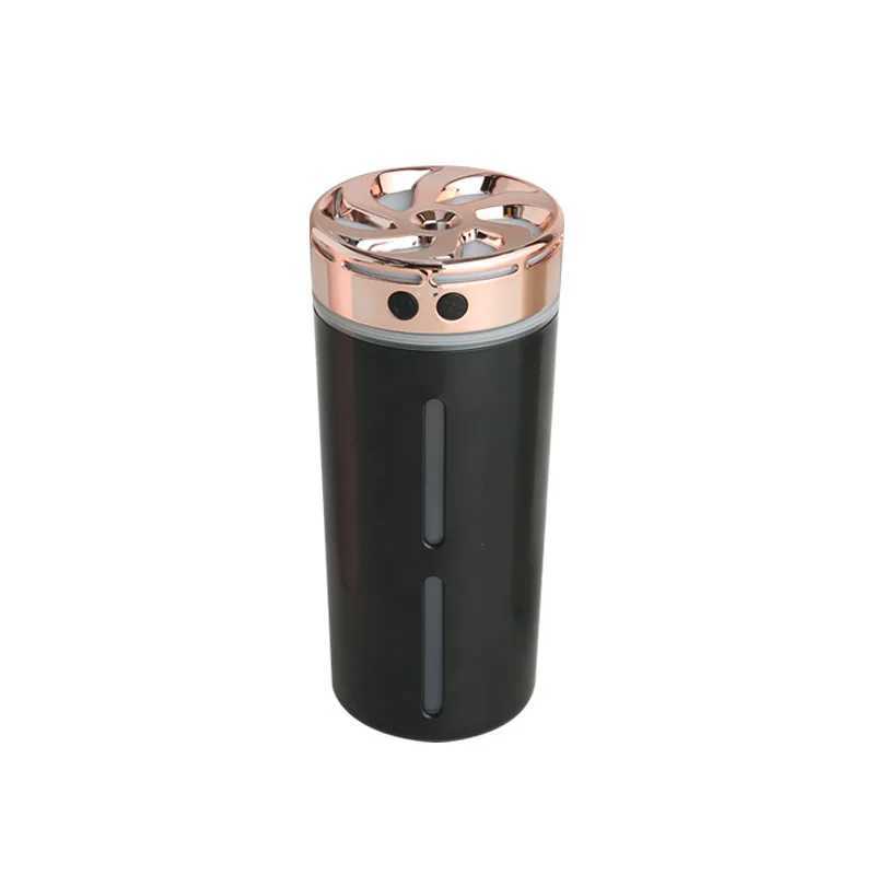 300ML New Plug-in Car Air Humidifier With Color Night Light Small Silent Humidifier Air ener Home Aroma ManeXJ241213