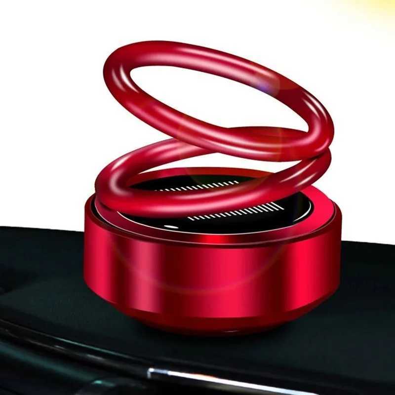 Portable Kinetic Energy Mini Heater Car Air ener Double Ring Rotating Solar Air Purifier Perfume Aroma ManeXJ241213
