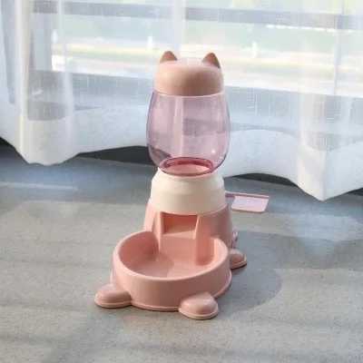 Cat Feeders Pet Automatic Feeder Dog Cat Bowl For Small And Medium Pets Water Feeder Feeding Large Capacity Dispenser z241213