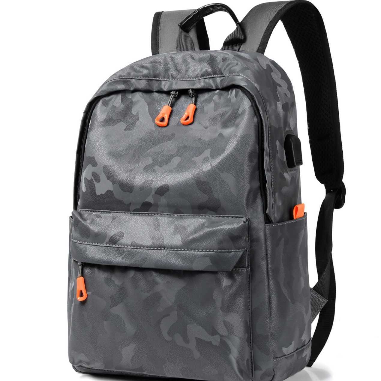 men's backpack simple large capacity travel backpack fashionable and lightweight student backpack multifunctional computer bag 241215