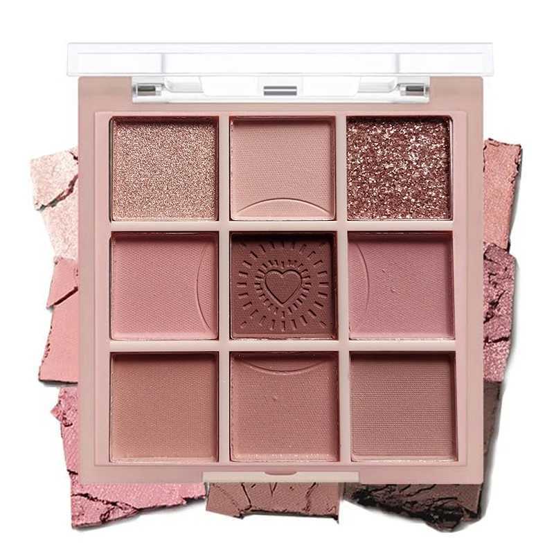 High pigment eye makeup palette matte metal eye shadow tray can be blended with natural color cosmetics gifts 2024 W241213