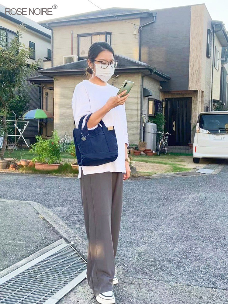 Hot Selling Japan Rakuten High-End Canvas Bento Tote 16A Thousand Layer Women's Bag