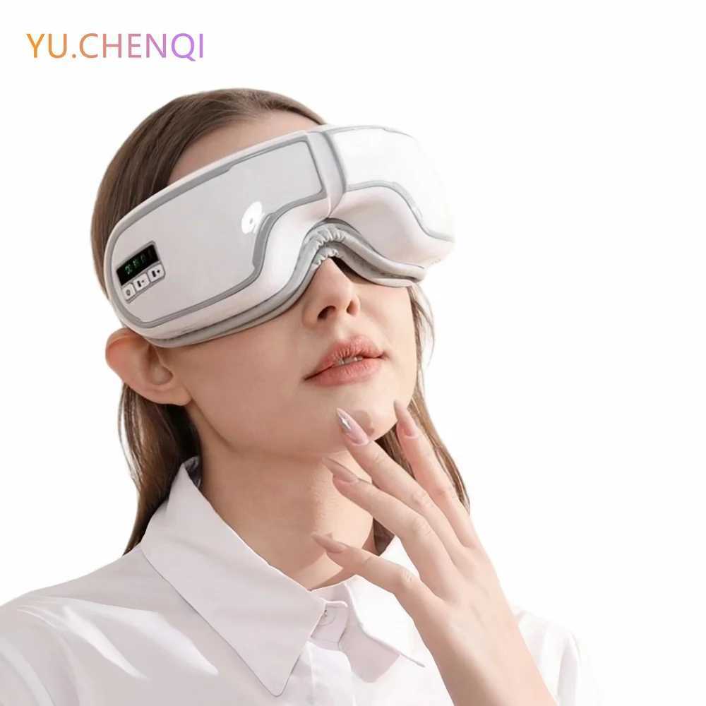 Eye Massager Air Pressure Massage Skin Friendly Breathable Vibration Eye Protector Bluetooth Music Heat Compression Eye facial mask W241213